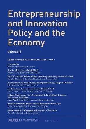 Entrepreneurship and Innovation Policy and the Economy, volume 5